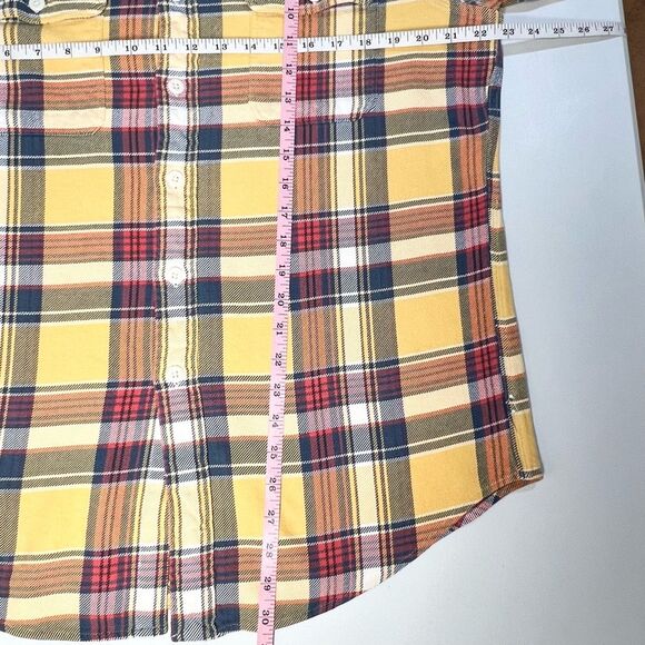 Polo by Ralph Lauren Plaid Classic 90’s Long Sleeve Button Down Flannel Large - Picture 8 of 12